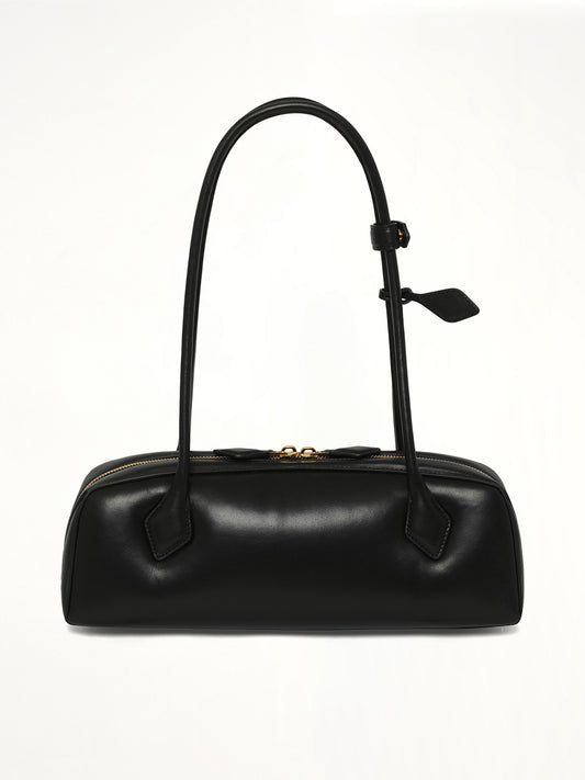 Le Teckel Medium Padded Bag in Black