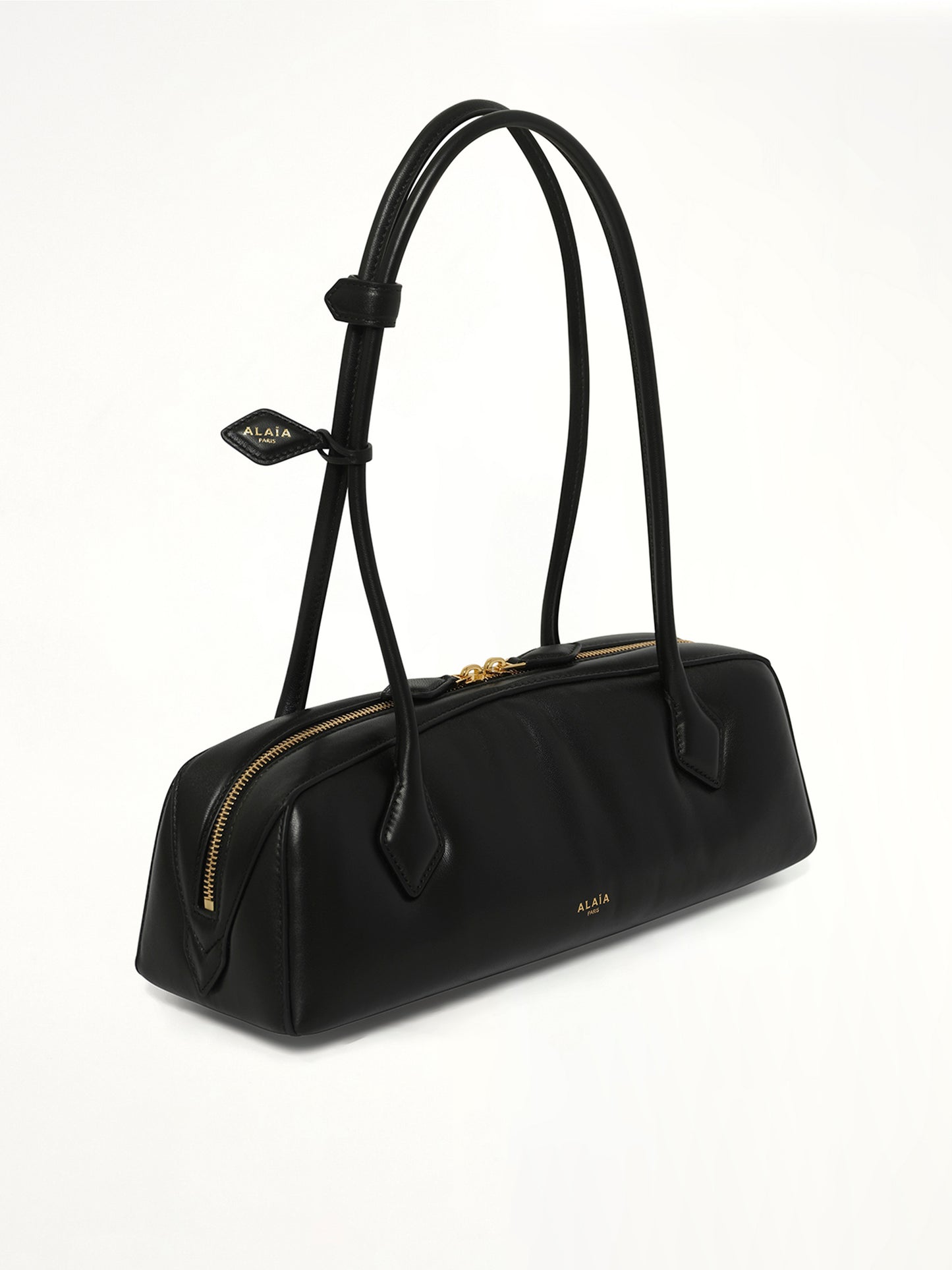 Le Teckel Medium Padded Bag in Black