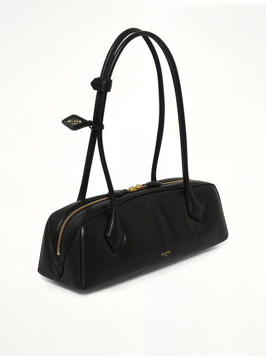 Le Teckel Medium Padded Bag in Black