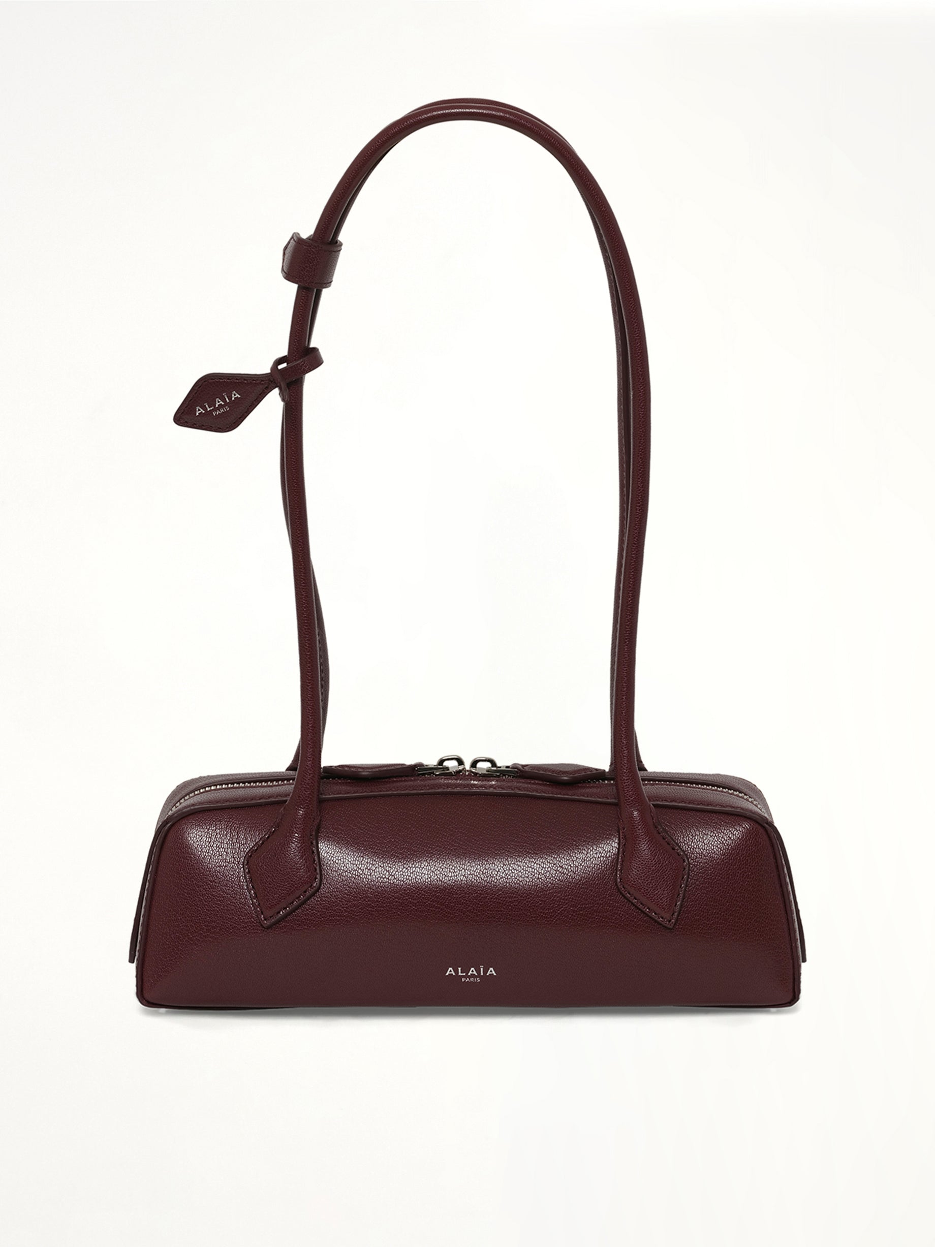 Le Teckel Small Bag in Rouge Grenat