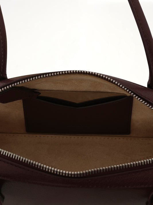 Le Teckel Small Bag in Rouge Grenat