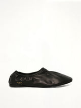 Supple Slippers in Black Side View | ALAIA