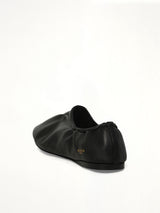 Supple Slippers in Black Back View | ALAIA