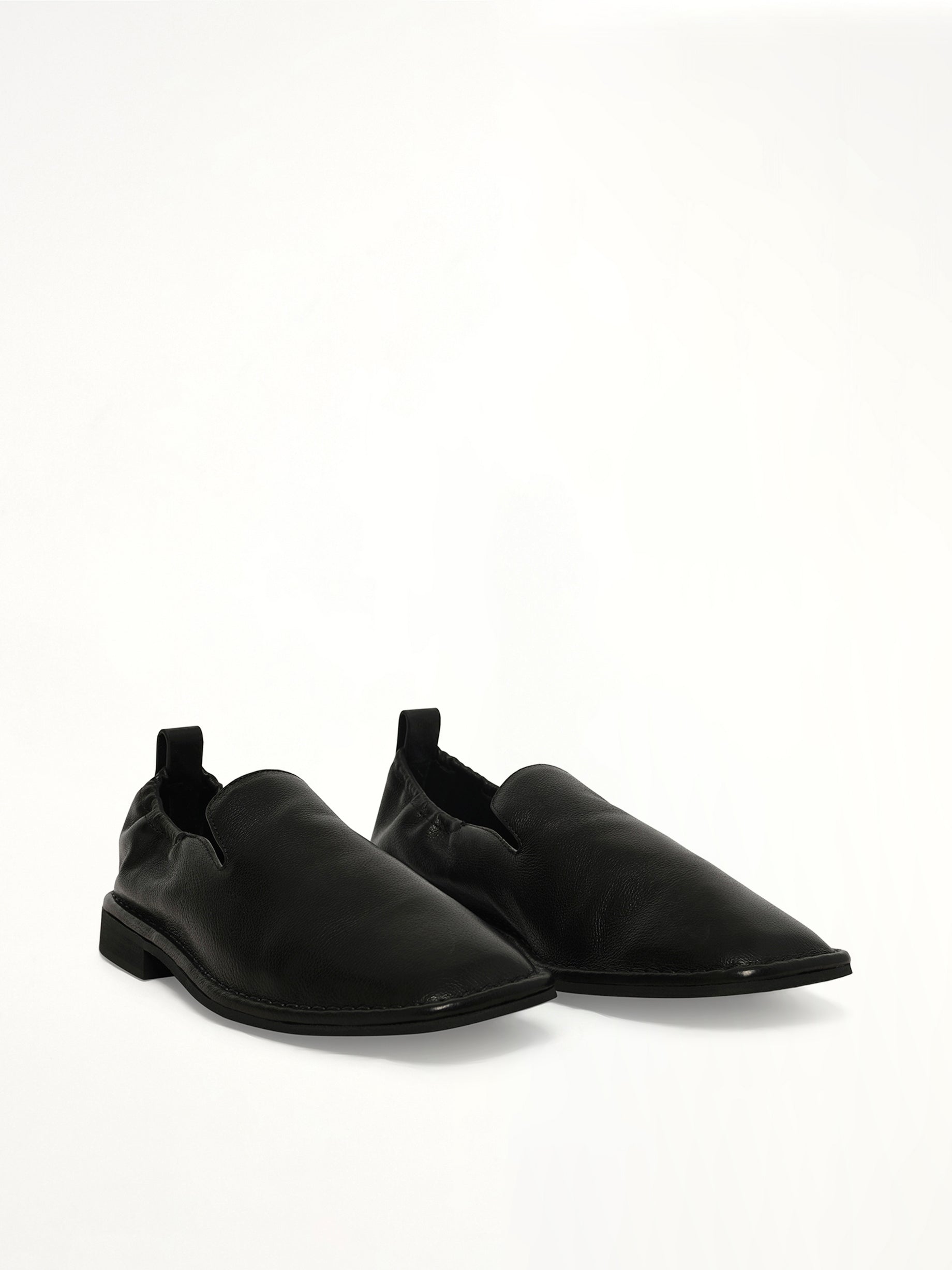 Slip On Loafer in Black Front View | AMIRI