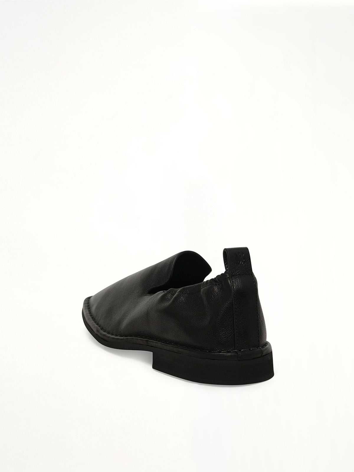 Slip On Loafer in Black Back View | AMIRI