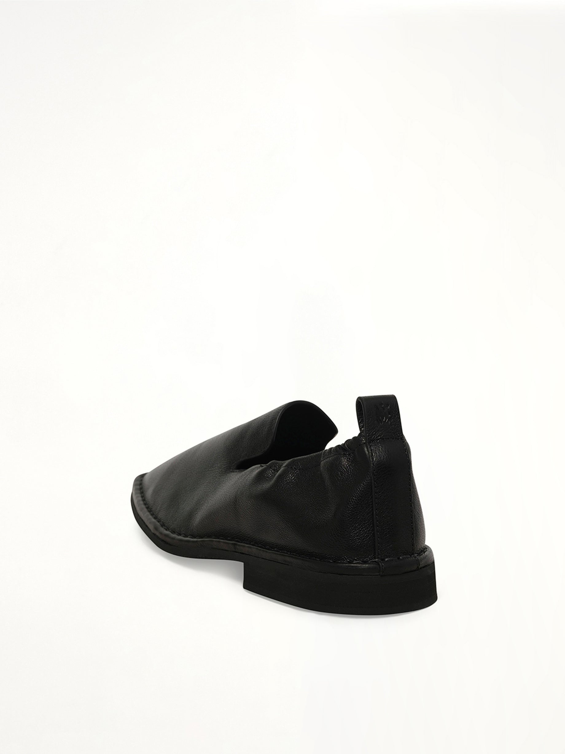 Slip On Loafer in Black Back View | AMIRI
