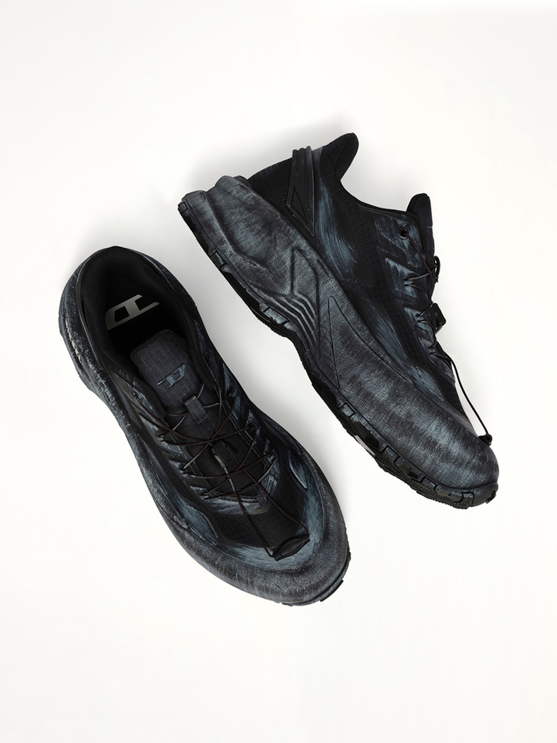 D-CAGE Runner in Black Top View | DIESEL