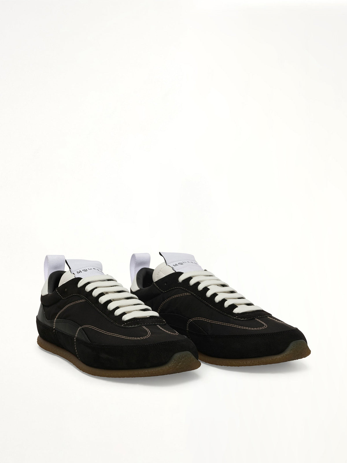 EC1 Sneaker in Black Front View | ALEXANDER MCQUEEN