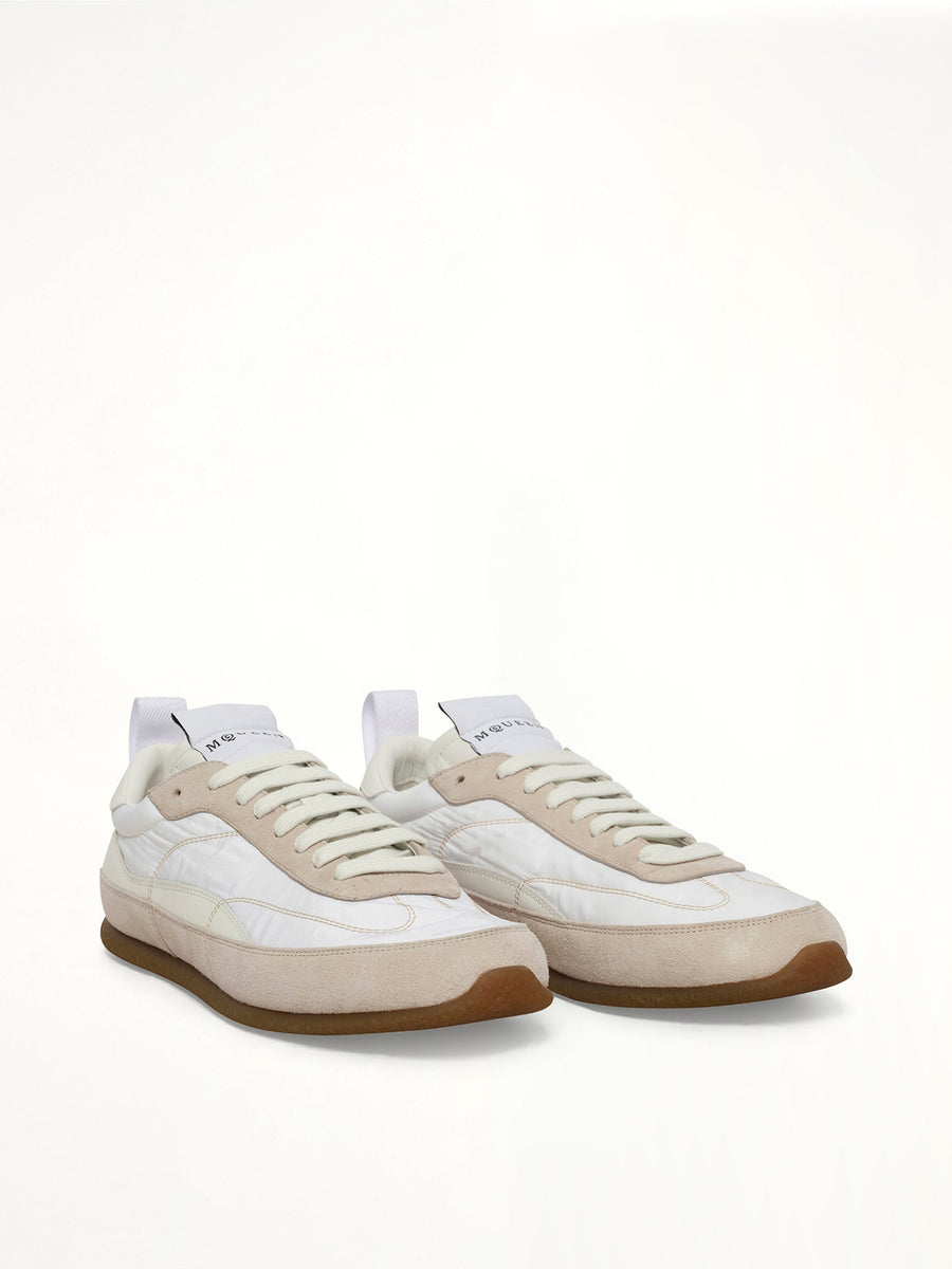 EC1 Sneaker in White Front View | ALEXANDER MCQUEEN