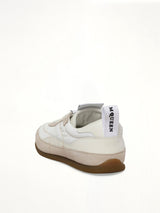 EC1 Sneaker in White Back View | ALEXANDER MCQUEEN