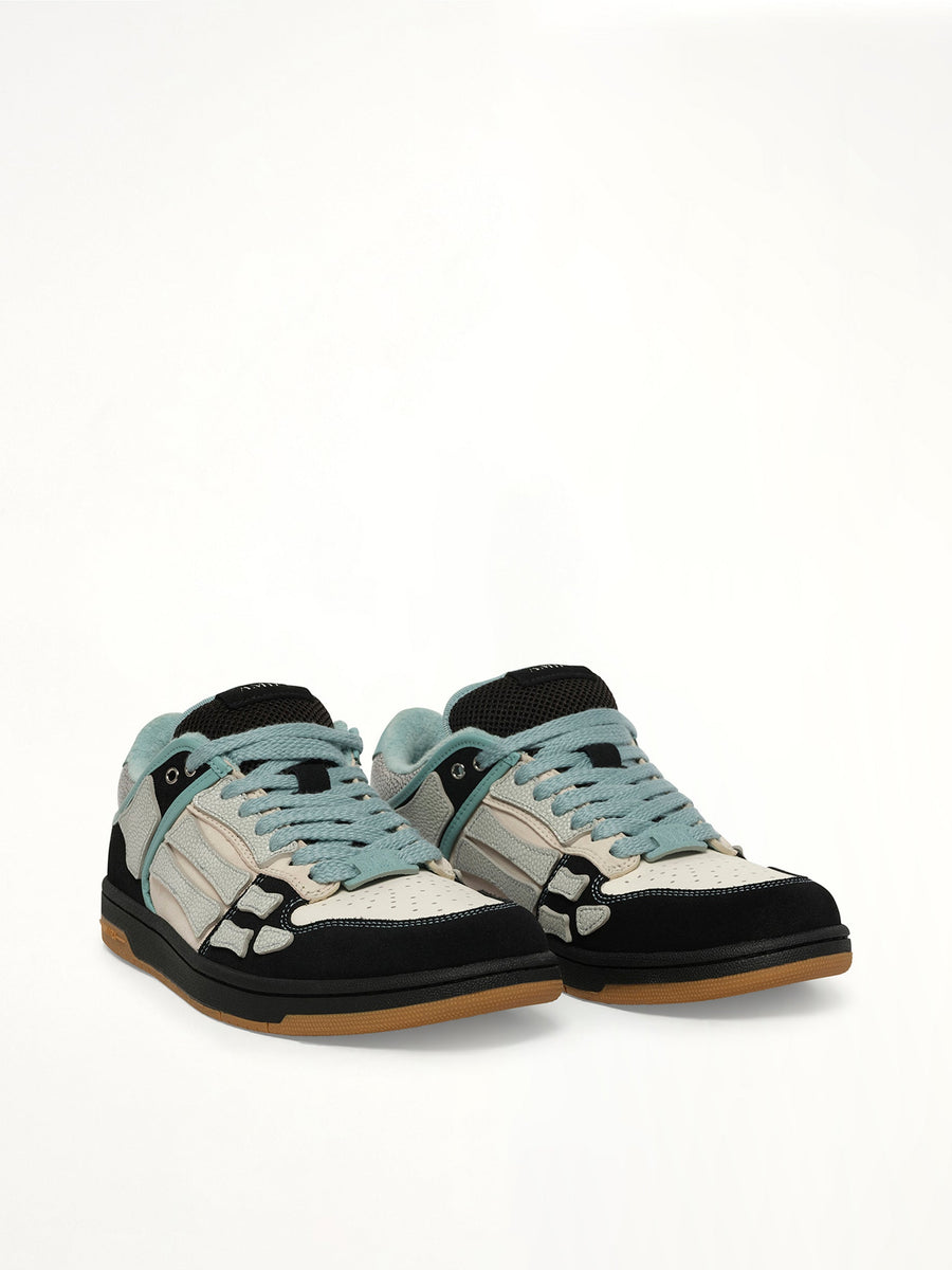 XL Skel Top Low Sneaker in Black Front View | AMIRI