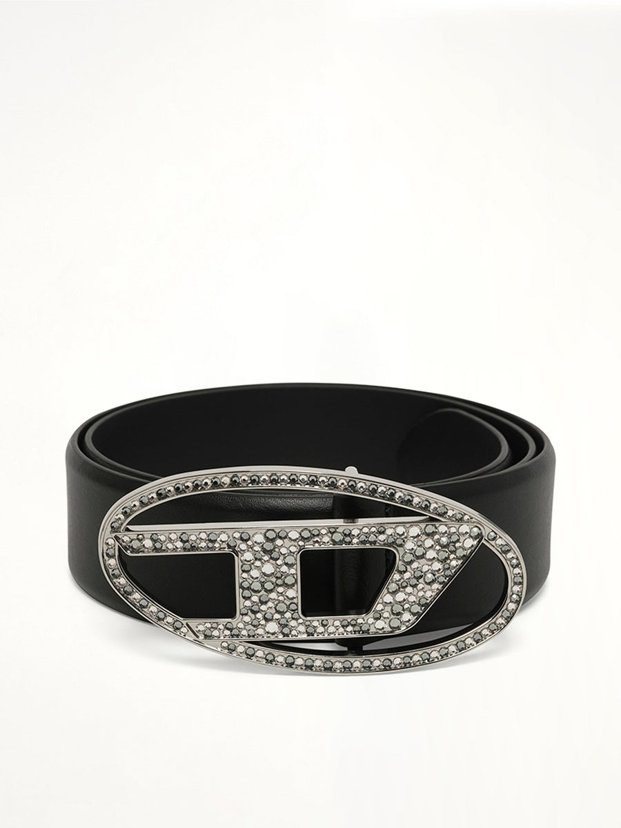 B-1DR STRASS Belt in Black