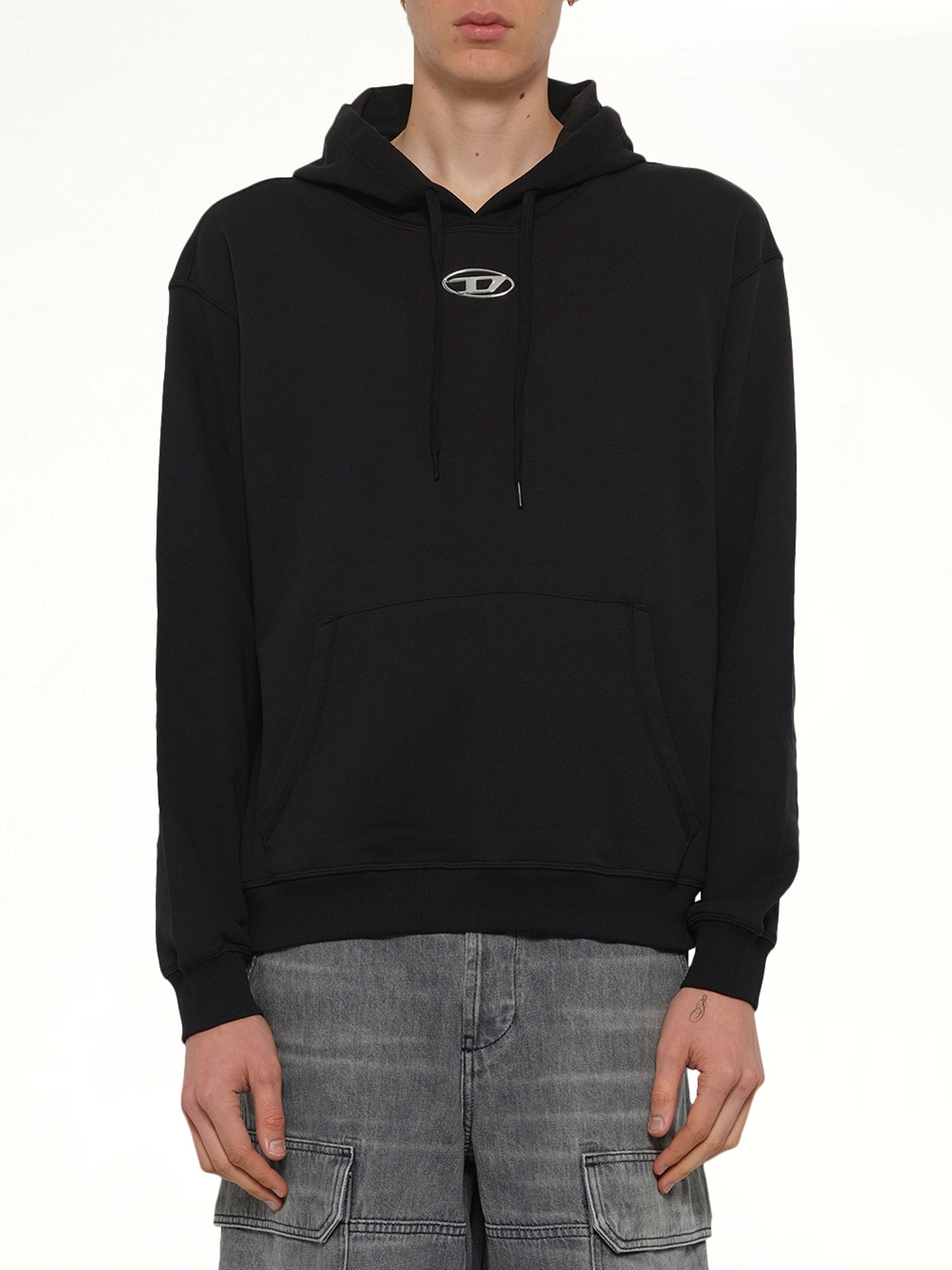 S-NORM-HOOD-IOD Hoodie in Black