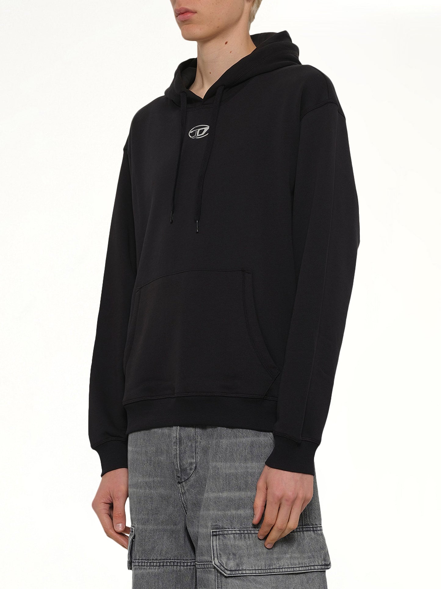 S-NORM-HOOD-IOD Hoodie in Black