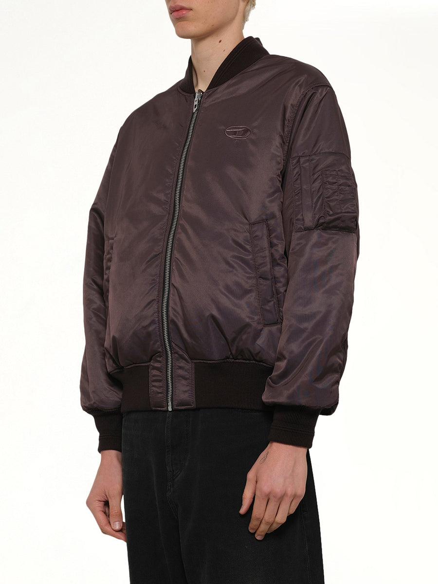 W-TYPE-D1 Bomber Jacket in Brown