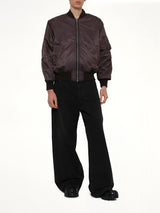 W-TYPE-D1 Bomber Jacket in Brown