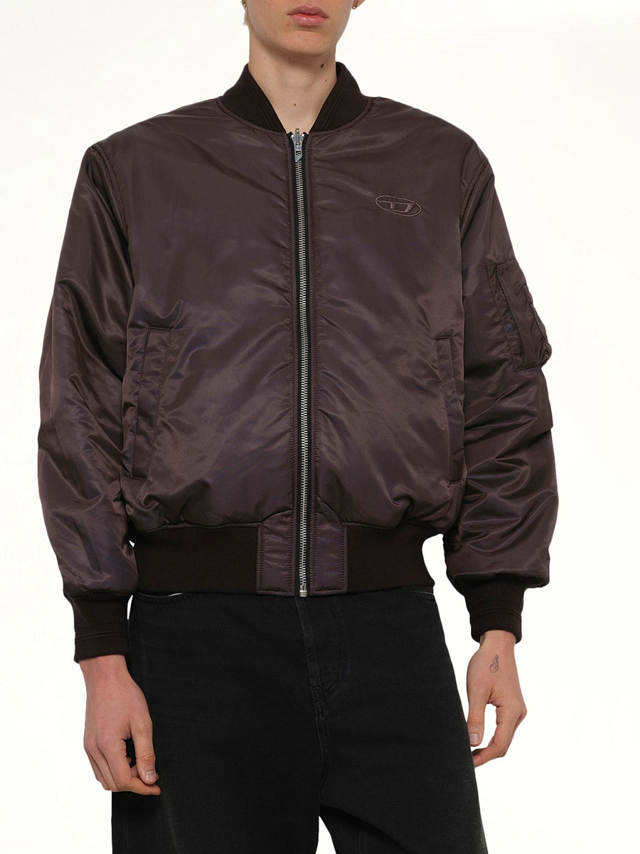 W-TYPE-D1 Bomber Jacket in Brown