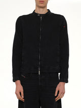 D-GLORY Denim Jacket in Black