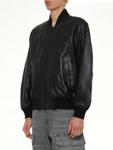 L-TYPE Leather Jacket in Black