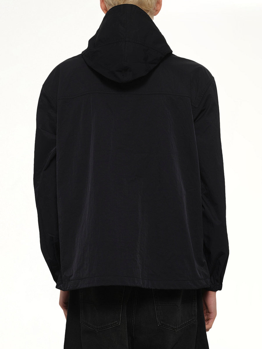 Boke Flower 2.0 Short Windbreaker in Black