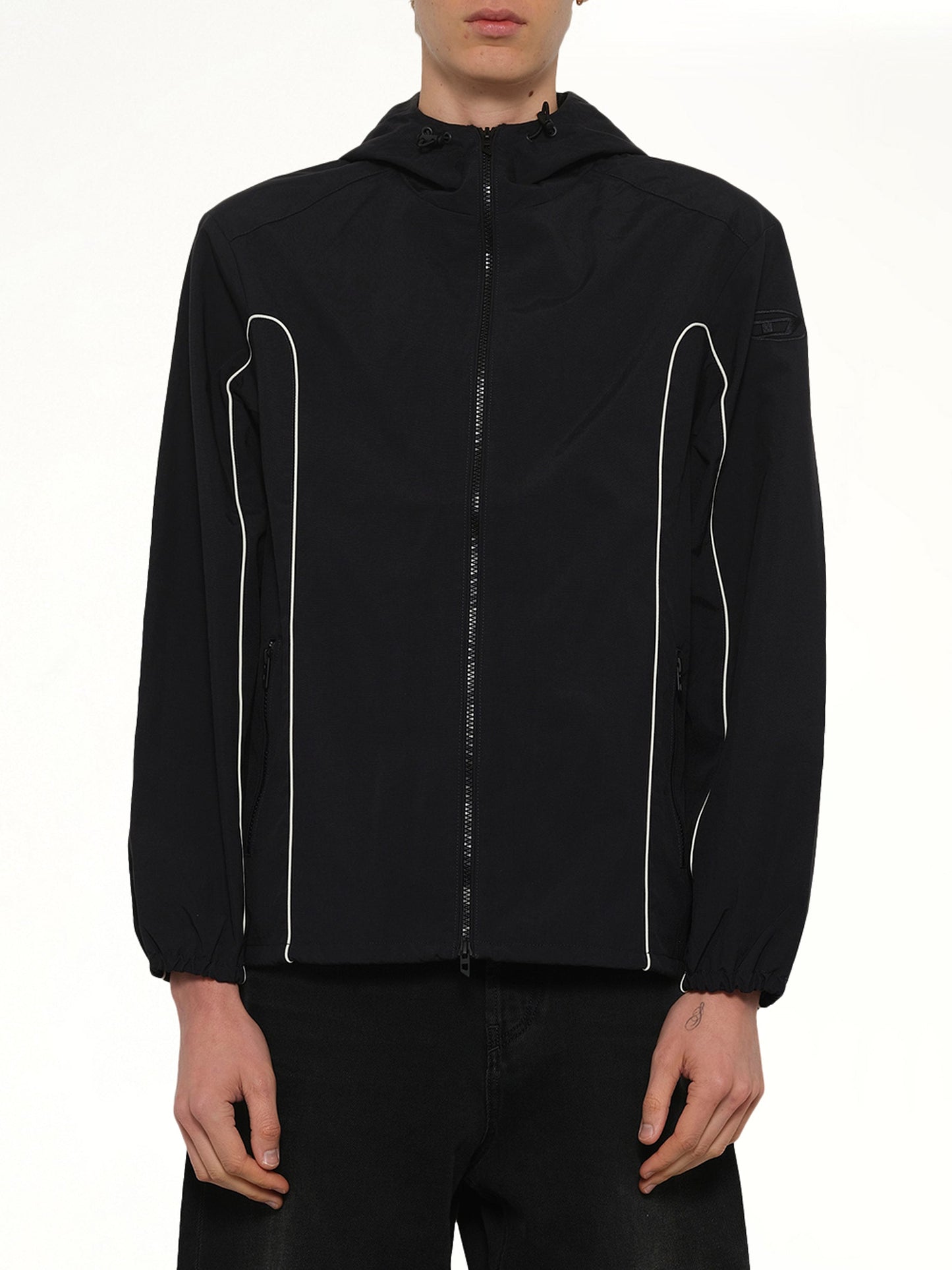 J-HIVES-WRD Jacket in Black