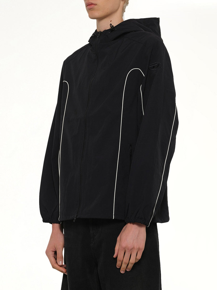 J-HIVES-WRD Jacket in Black