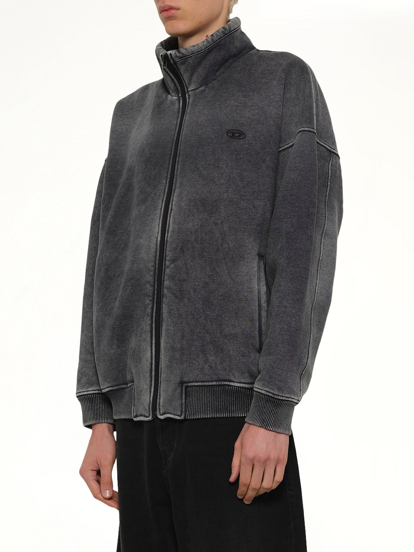 S-BATEL-V1 Zip Jacket in Grey
