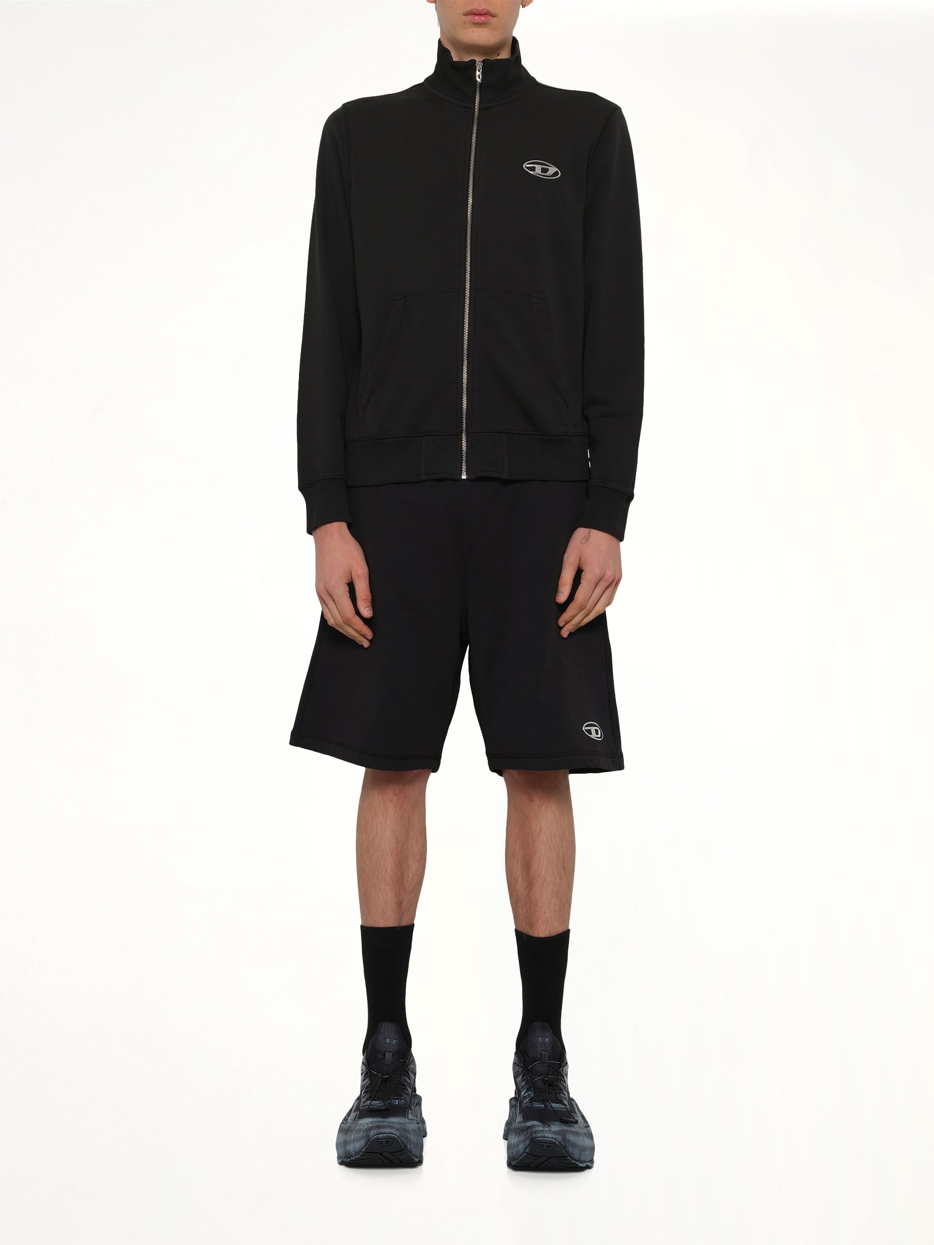 S-GINN-ZIP-IOD Jacket in Black