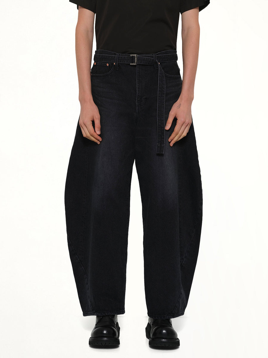 Denim Pants in Black