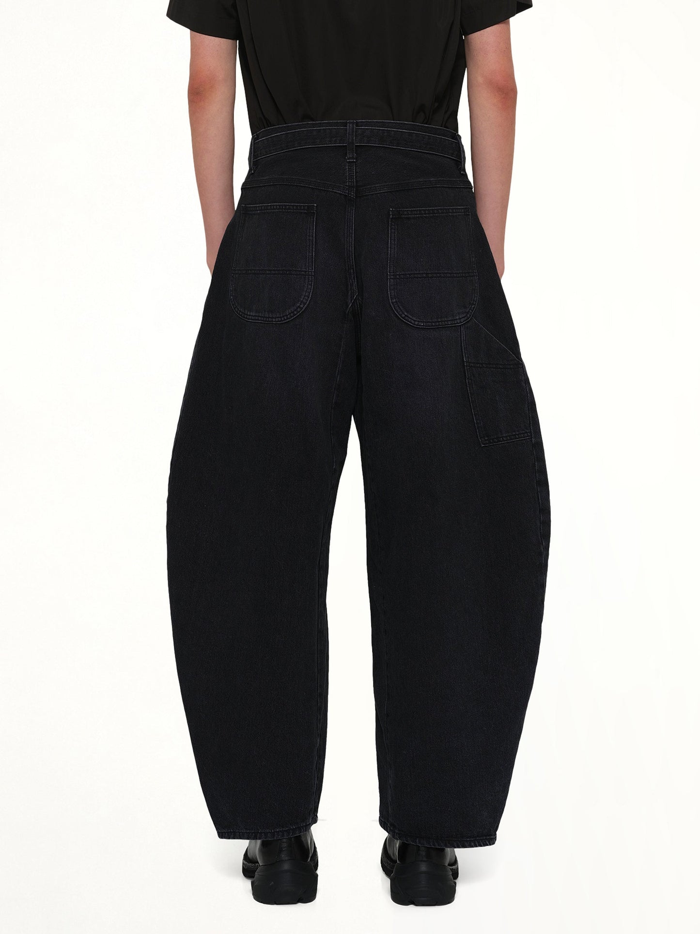 Denim Pants in Black