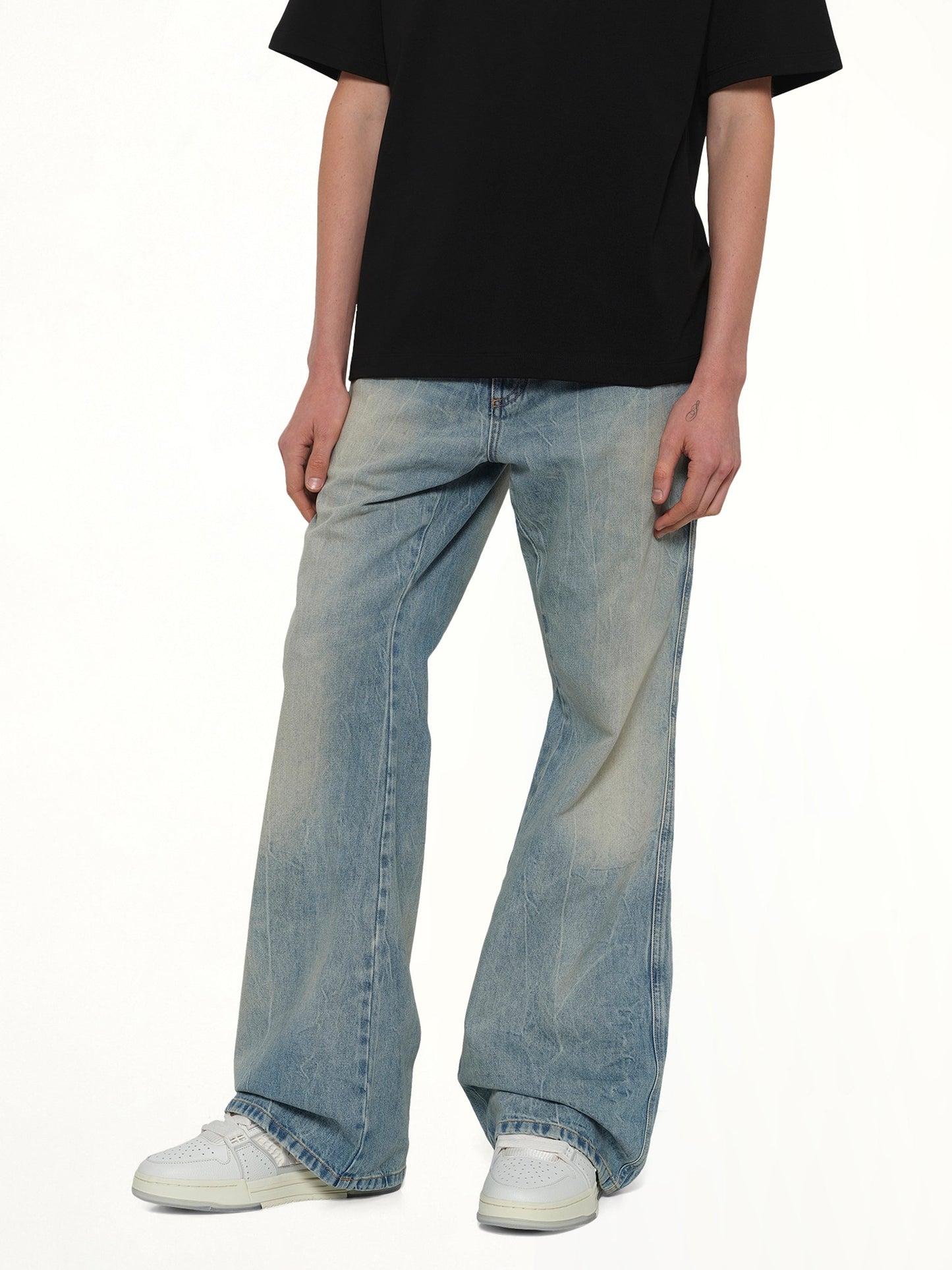 Boot Cut Jeans in Retro Indigo