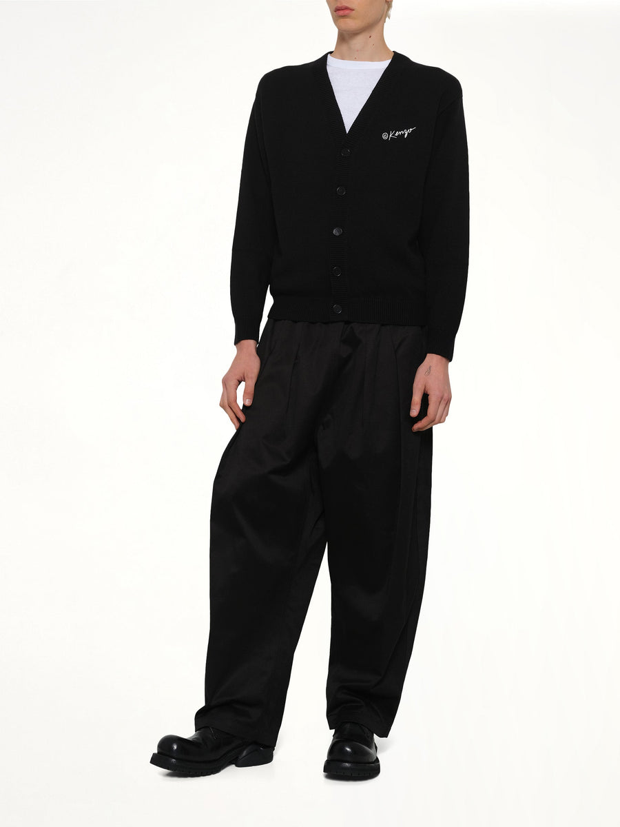 Kenzo Wild Tiger Cardigan in Black