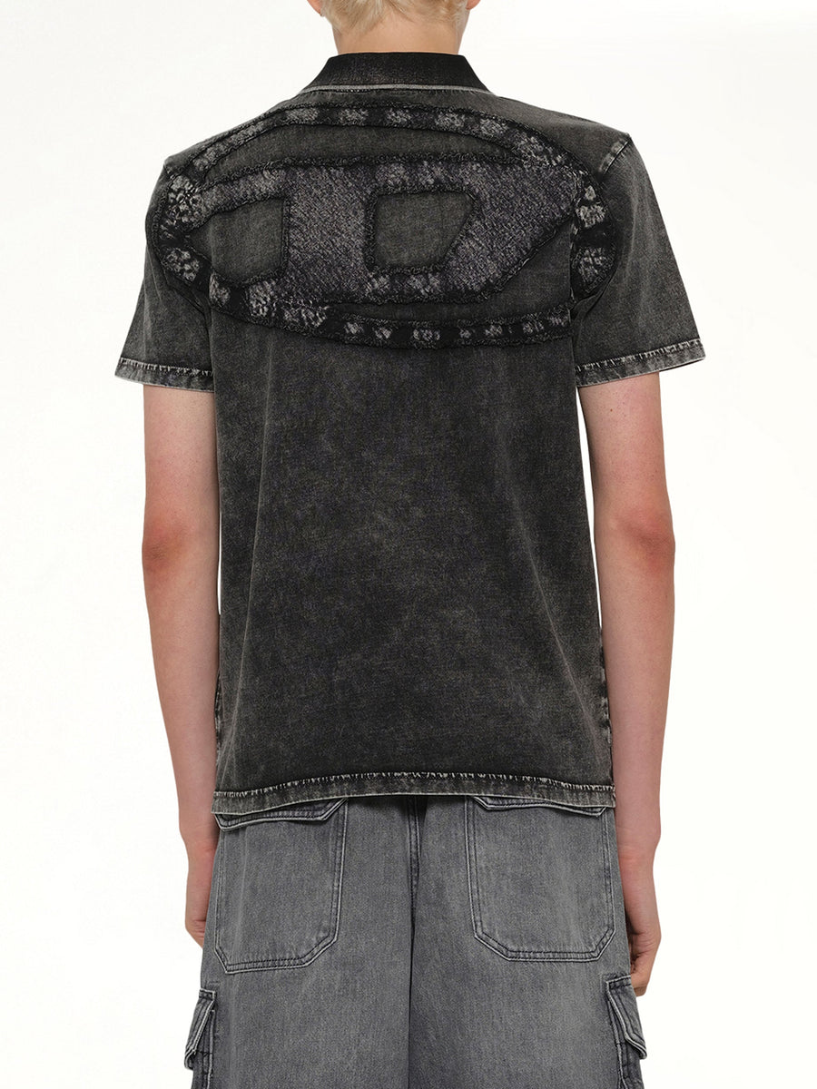 T-REJUST-NC-DEN Polo in Grey
