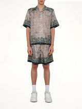 Bandana Bowling Shirt in Multicolour