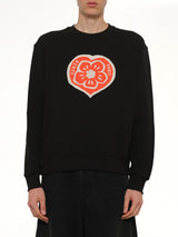 Kenzo Boke Heart Classic Sweatshirt in Black