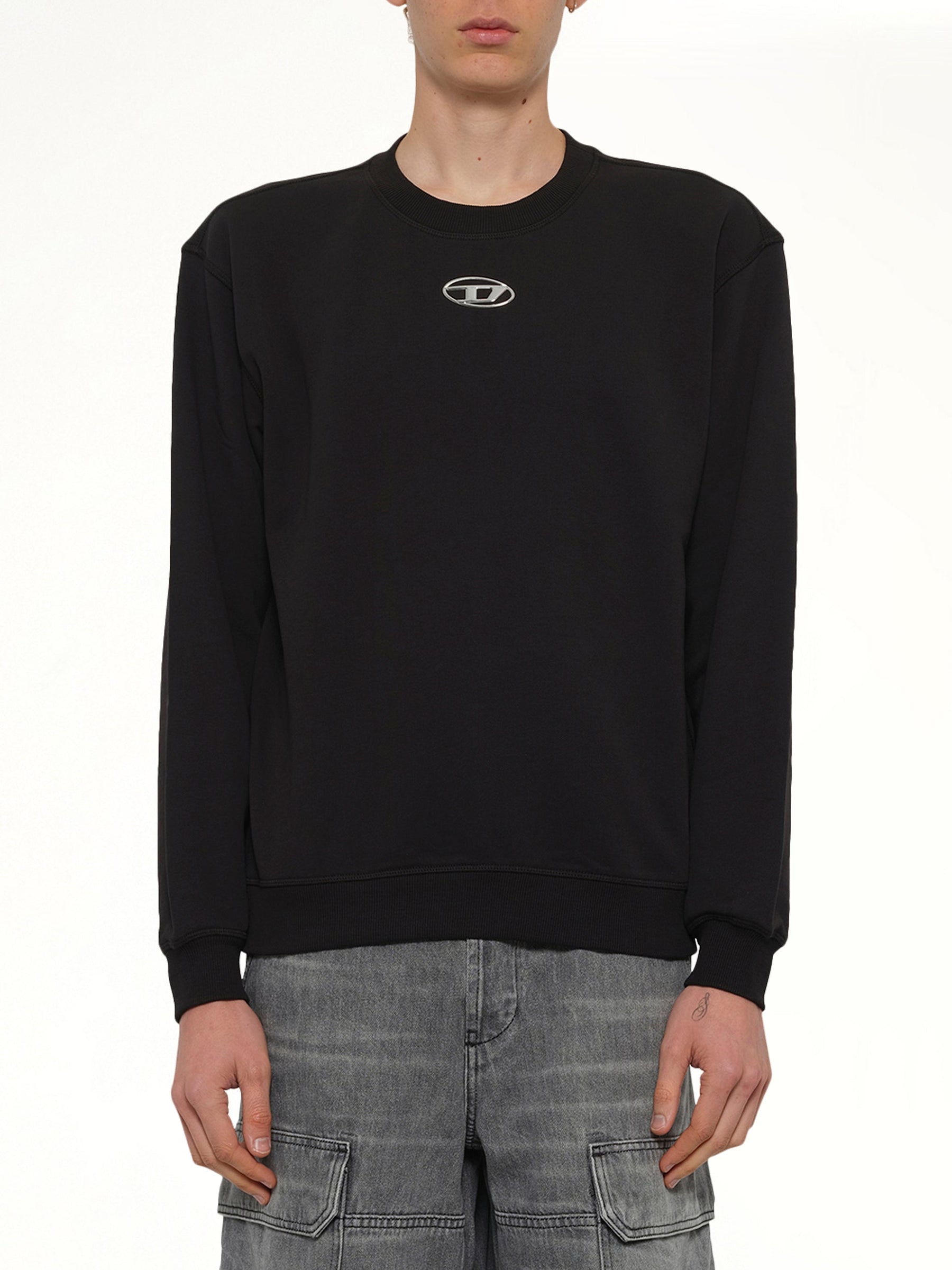 S-NORM-IOD Sweatshirt in Black
