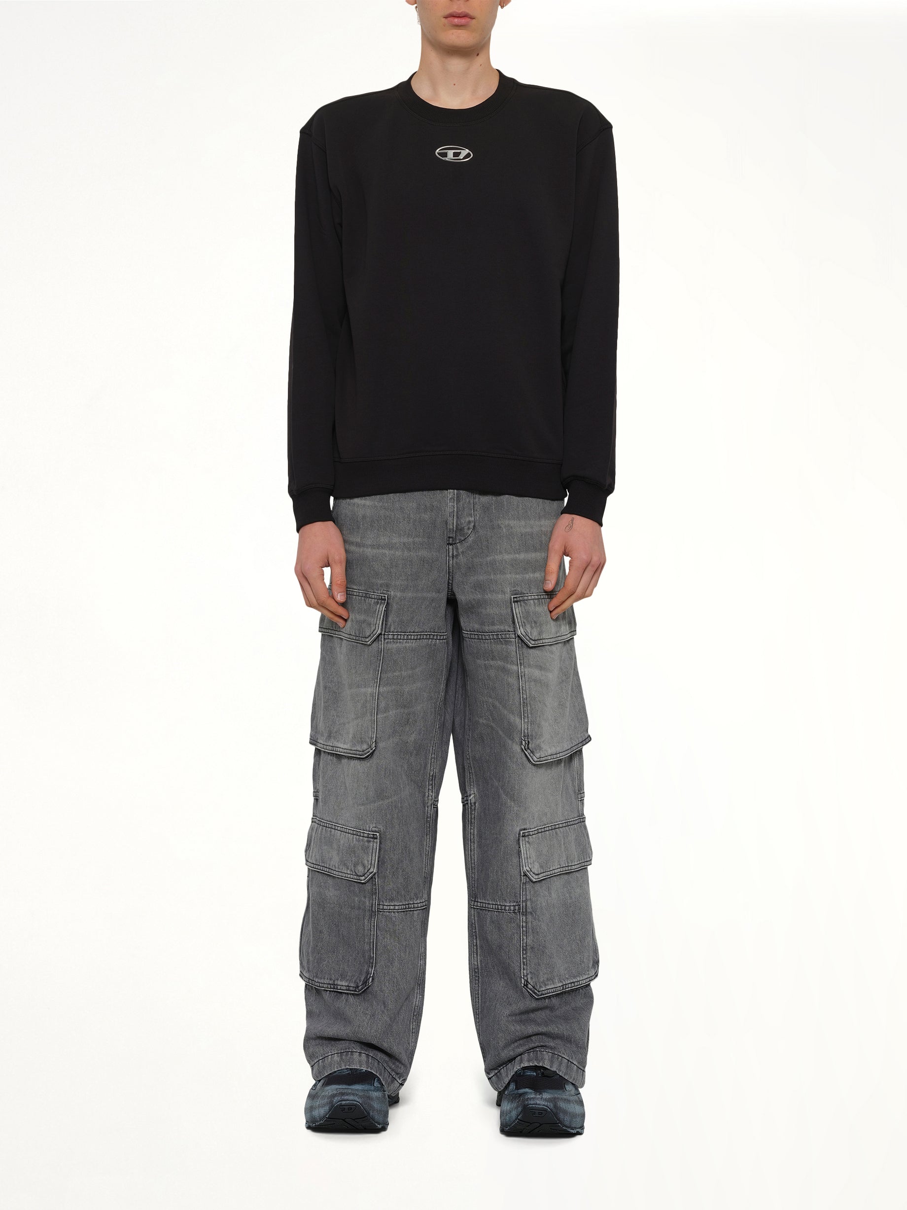 S-NORM-IOD Sweatshirt in Black