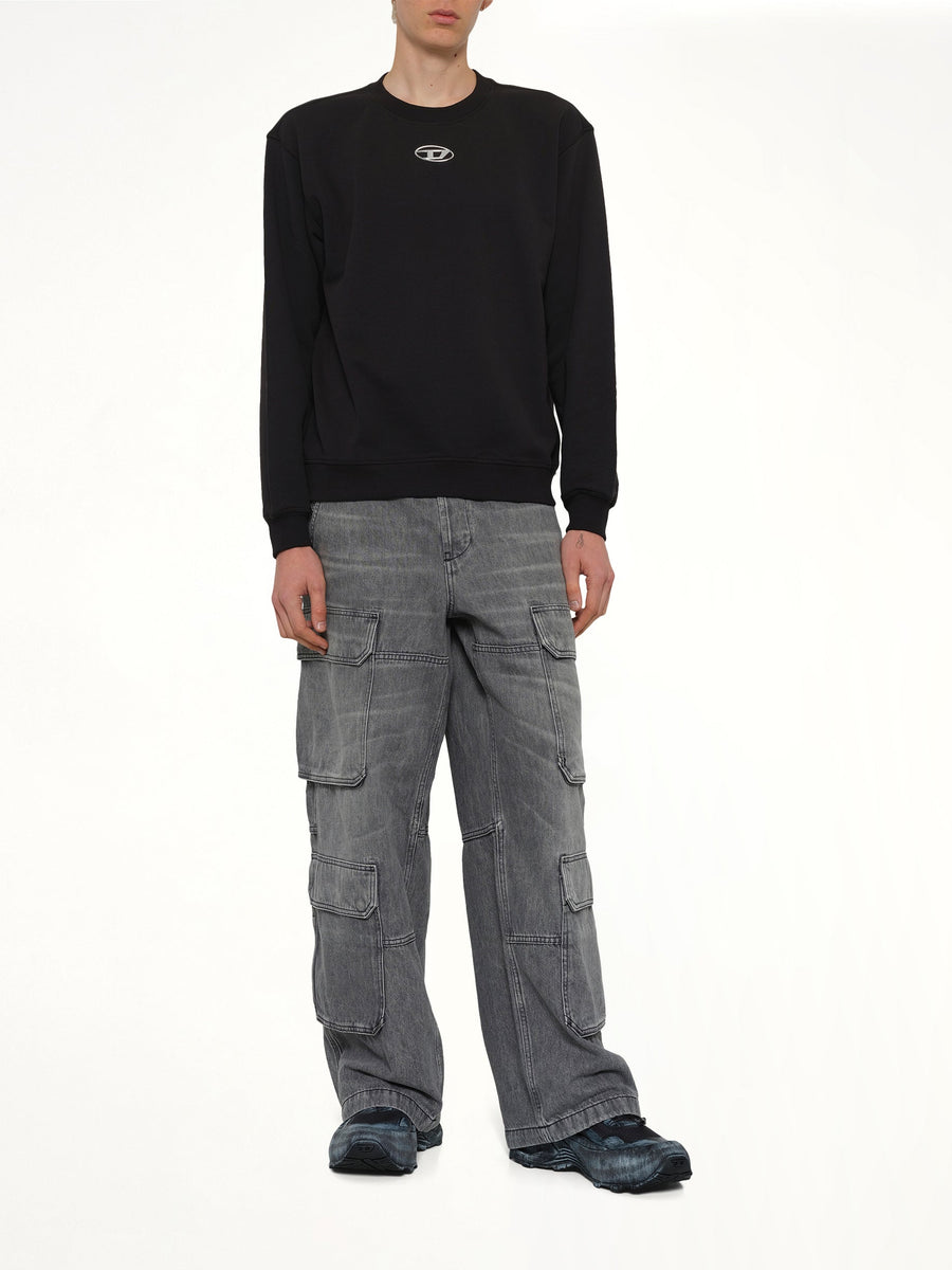 S-NORM-IOD Sweatshirt in Black