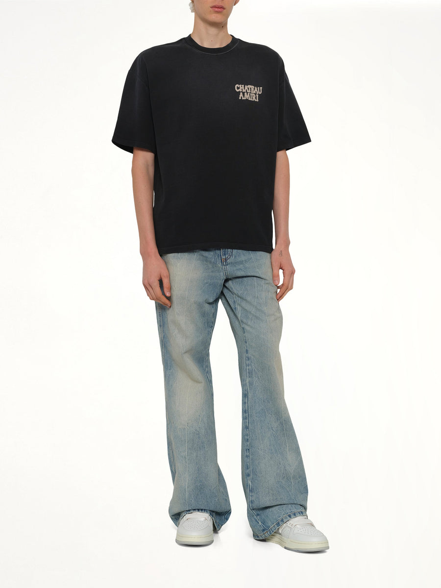 Chateau Amiri Oversized T-Shirt in Black