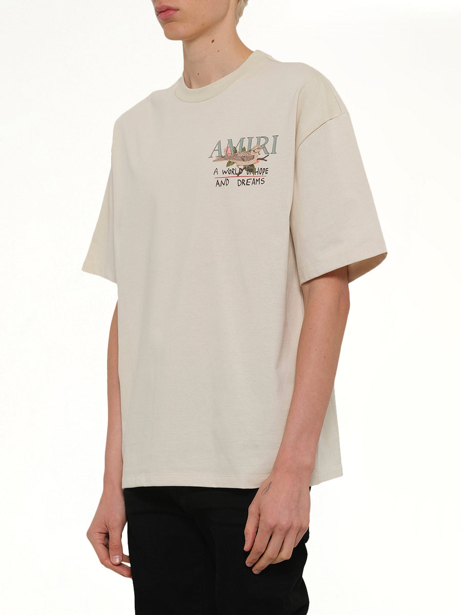 Hope and Dreams Oversized T-Shirt in Alabaster