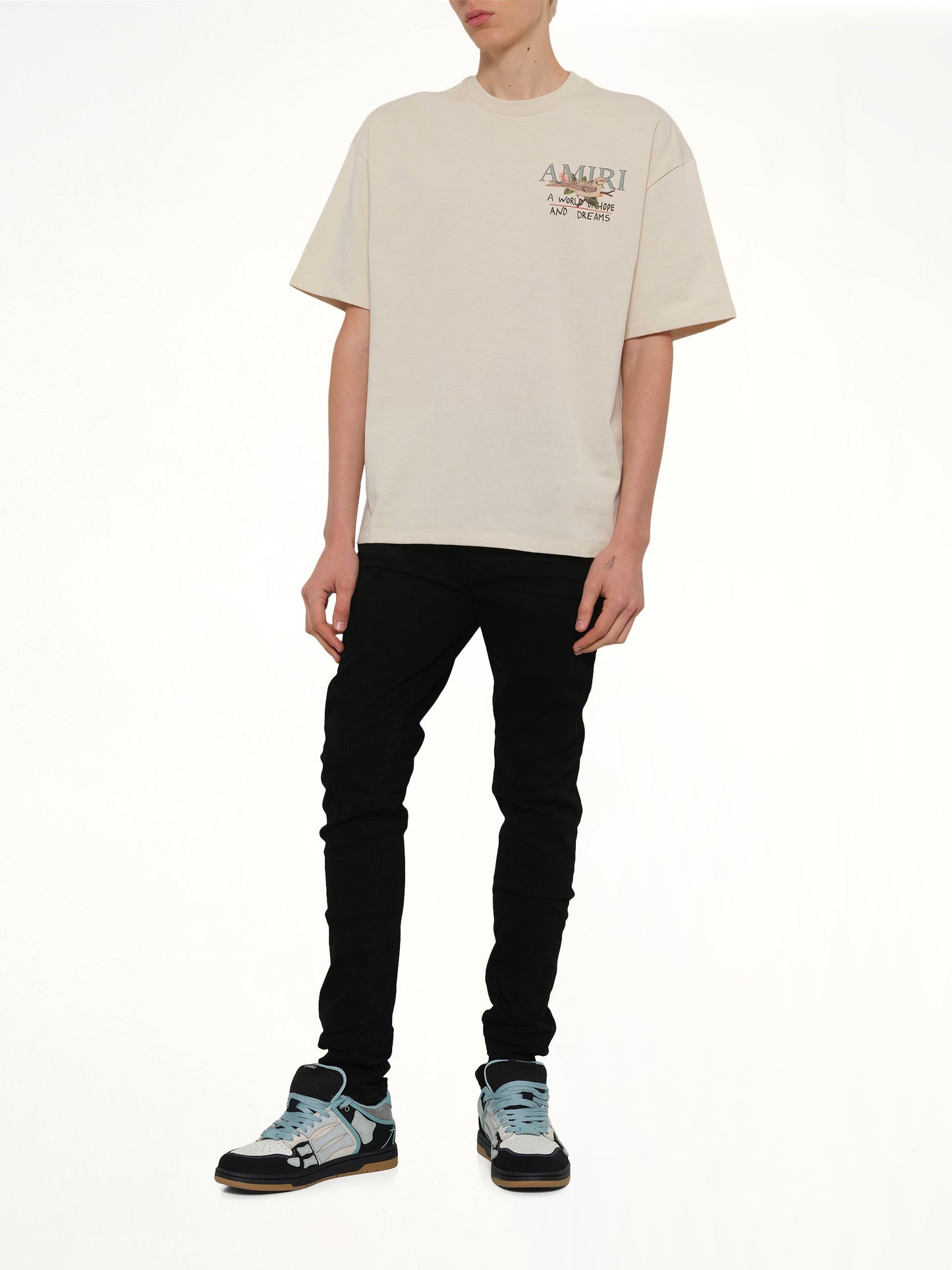 Hope and Dreams Oversized T-Shirt in Alabaster