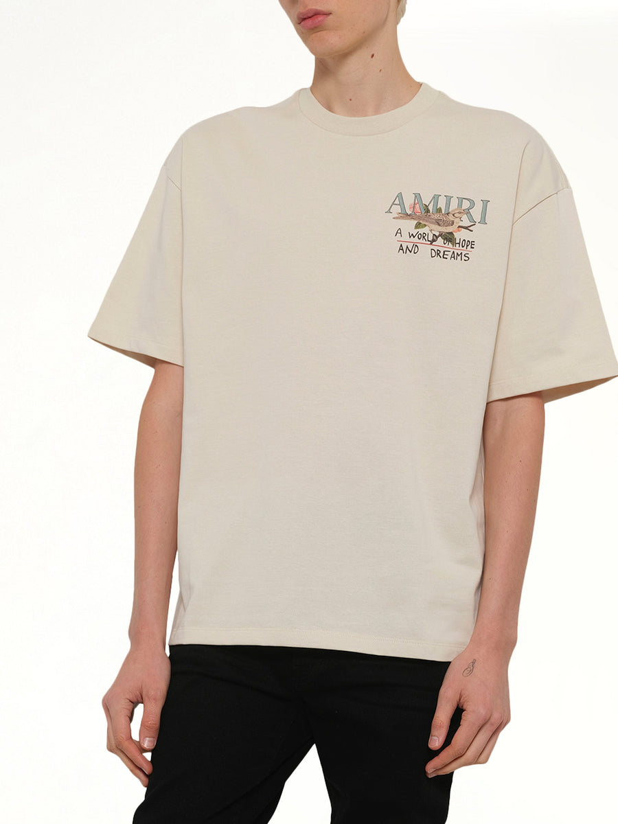 Hope and Dreams Oversized T-Shirt in Alabaster