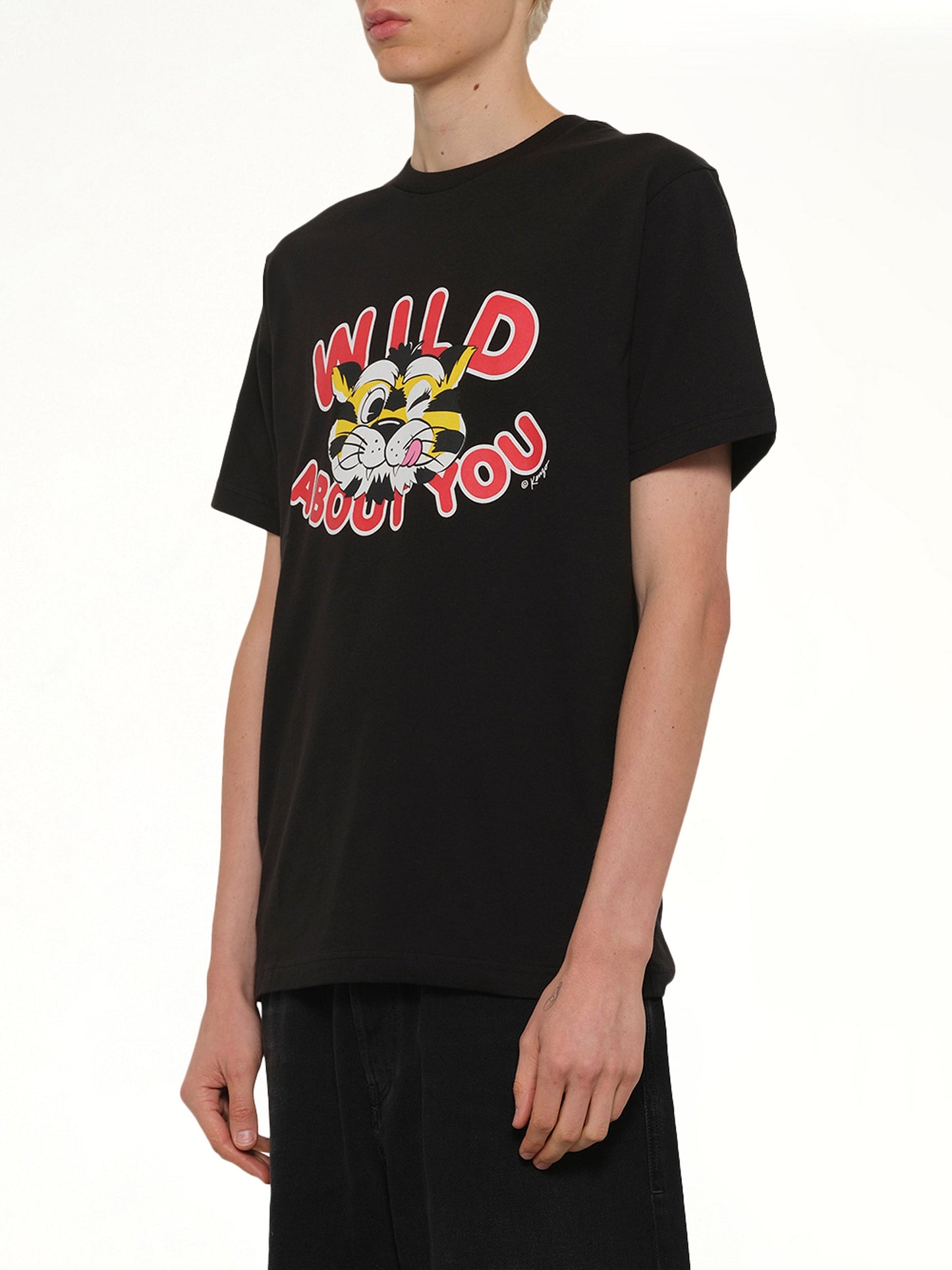 Kenzo Wild Tiger Classic T-Shirt in Black