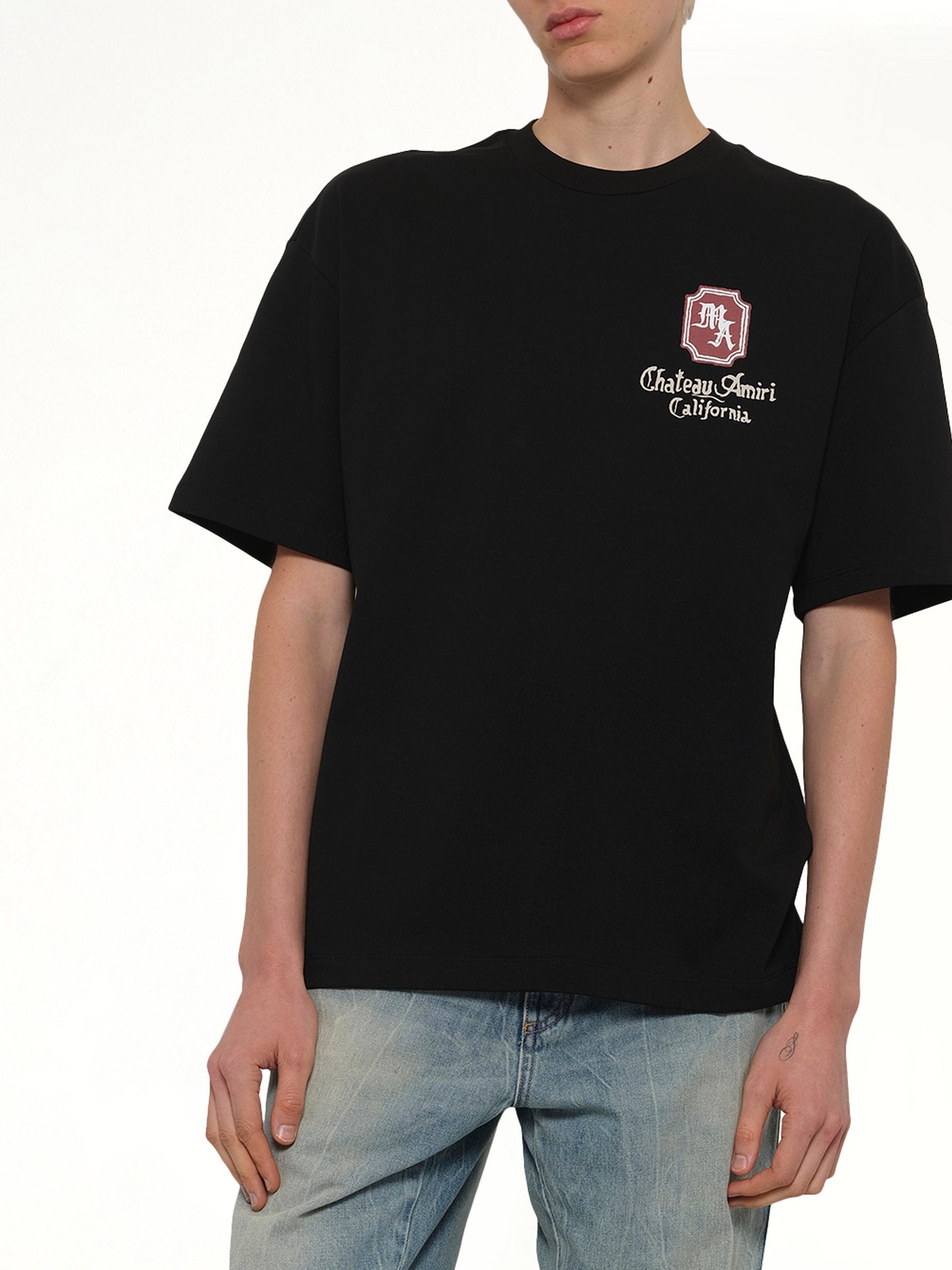 MA Chateau Oversized T-Shirt in Black