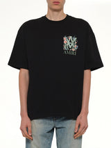MA Floral Oversized T-Shirt in Black