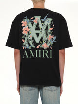 MA Floral Oversized T-Shirt in Black