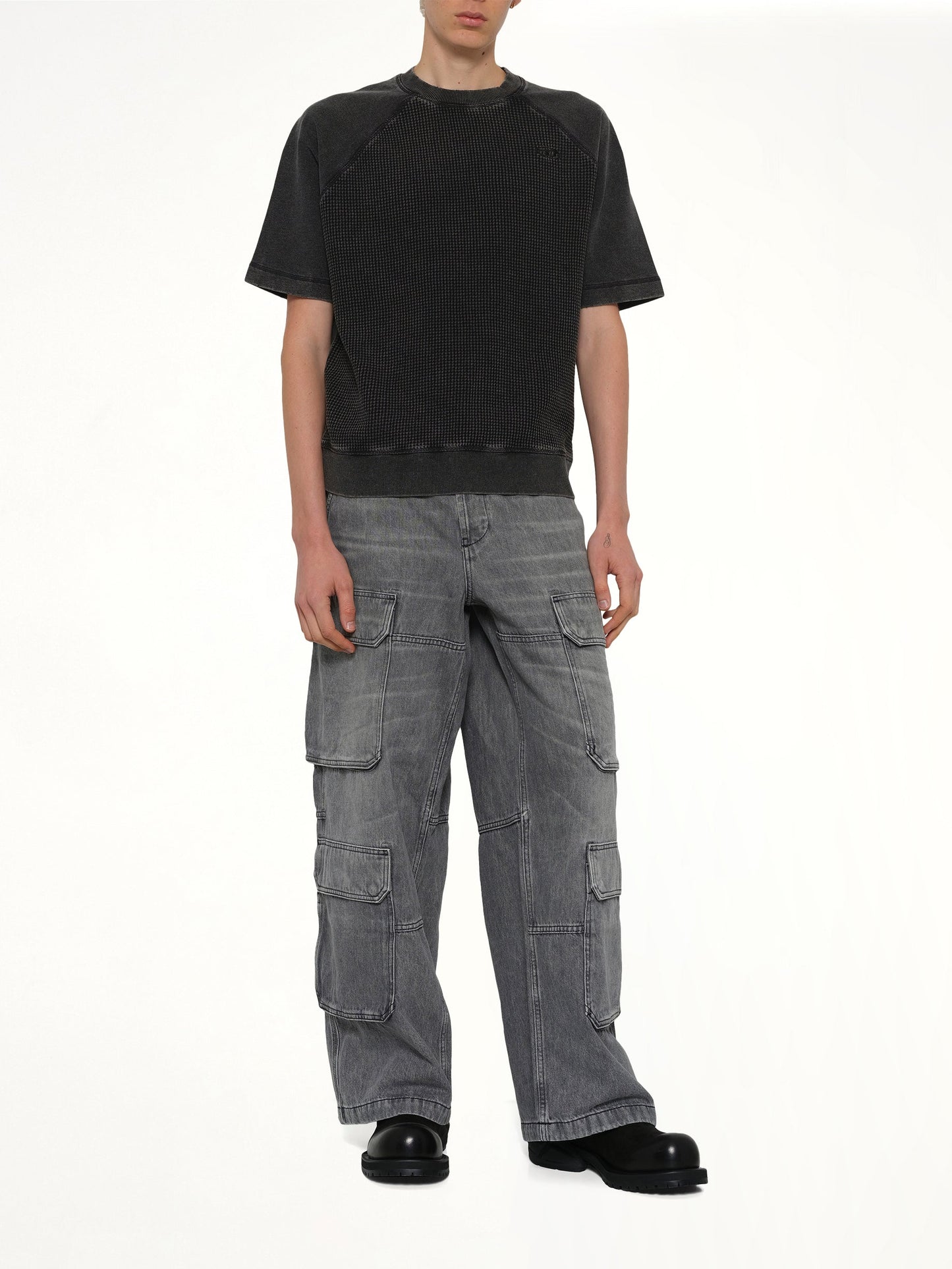 S-WAFY-RAG T-Shirt in Black