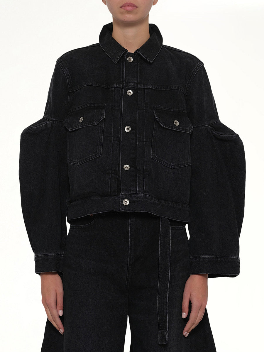 Denim Jacket in Black