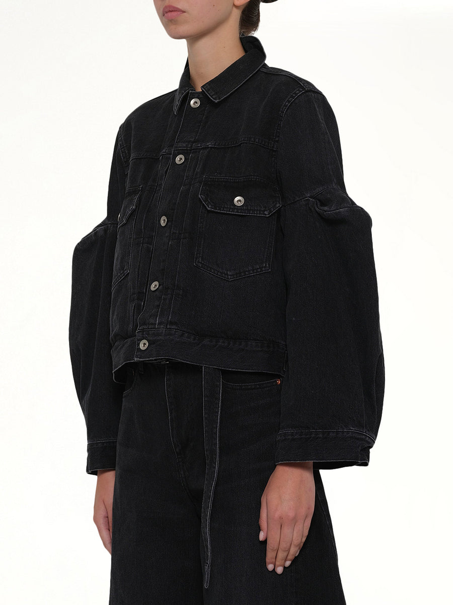 Denim Jacket in Black
