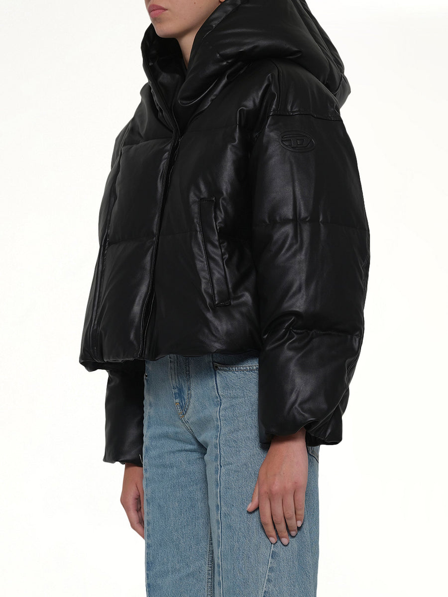 W-ILLEY Puffer Jacket in Black